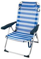 Vouwbare Stoel Aktive Gestreept 48 x 90 x 60 cm (2 Stuks) - thumbnail