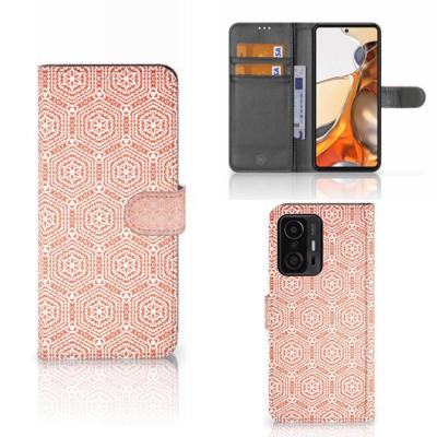 Xiaomi 11T | 11T Pro | Telefoon Hoesje | Pattern Orange Xiaomi 11T | 11T Pro | Telefoon Hoesje | Pattern Orange
