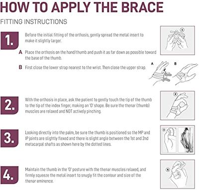 Push Ortho Duimbrace Cmc Links Maat 0