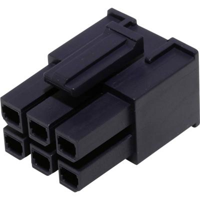 Molex 1700010106 Female behuizing (kabel) Totaal aantal polen: 6 Rastermaat: 5.7 mm Inhoud: 1 stuk(s) Bag