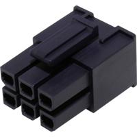 Molex 1700010106 Female behuizing (kabel) Totaal aantal polen: 6 Rastermaat: 5.7 mm Inhoud: 1 stuk(s) Bag - thumbnail