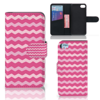 iPhone 7 | 8 | SE (2020) | SE (2022) | Telefoon Hoesje | Waves Pink - thumbnail