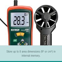 Extech AN100 Windmeter 0.4 tot 30 m/s - thumbnail