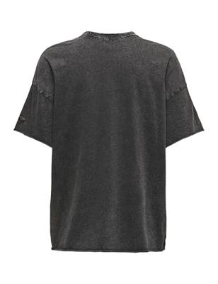 Only Onllucy Life S/s Mountain Top Box Jrs T-shirt Korte Mouw Black Boho Journey