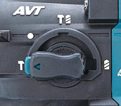 Makita HR010GD201 Accu combihamer SDS-Plus 2,1J + stofafzuiging XGT 40V Max 2.5Ah in Mbox