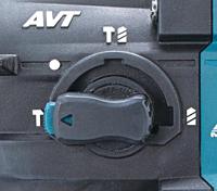 Makita HR010GD201 Accu combihamer SDS-Plus 2,1J + stofafzuiging XGT 40V Max 2.5Ah in Mbox - thumbnail