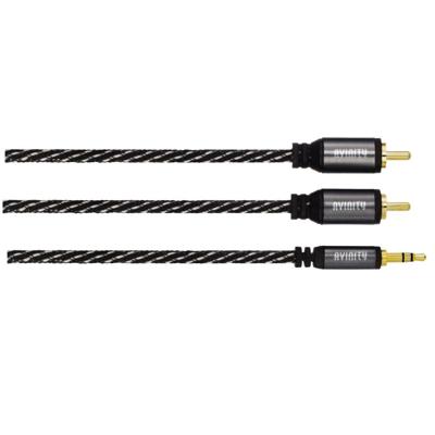 Avinity Audiokabel 2 Cinch-stekkers - 3,5-mm-jack Stereo 3,0 M Avinity Audiokabel 2 Cinch-stekkers - 3,5-mm-jack Stereo 3,0 M
