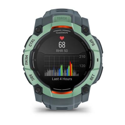 Garmin Instinct 3 AMOLED 3,3 cm (1.3") 50 mm Digitaal 416 x 416 Pixels Touchscreen Groen GPS