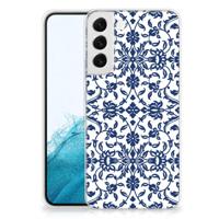 Samsung Galaxy S22 Plus | TPU Case | Flower Blue - thumbnail