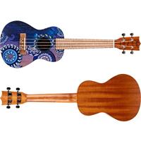Flight Art Series AUC-33 Stardust concert ukelele met gigbag - thumbnail