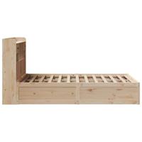 Bedframe zonder matras massief grenenhout 135x190 cm - thumbnail