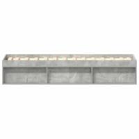 Bedframe betongrijs 90x190 cm - thumbnail
