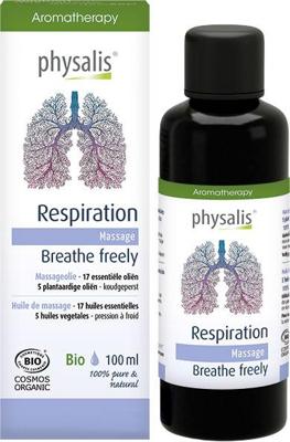 Physalis Massageolie respiration bio 100 Milliliter Physalis Massageolie respiration bio 100 Milliliter