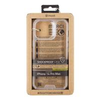 Telefoonhoes Muvit for Change iPhone 14 Pro Max Transparant - thumbnail