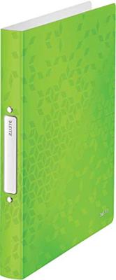 Ringband leitz wow a4 2-rings o-mech 25mm pp groen | 10 stuks