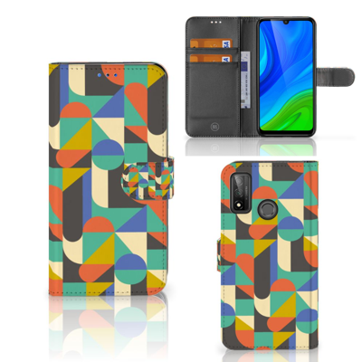 Huawei P Smart 2020 Telefoon Hoesje Funky Retro Huawei P Smart 2020 Telefoon Hoesje Funky Retro