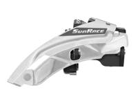 Sunrace Voorderailleur m500 7/8 dual pull zilver - thumbnail