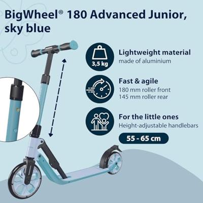 Hudora big wheel step advanced junior blauw