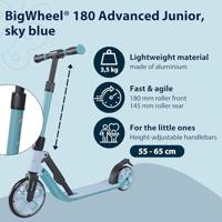 Hudora big wheel step advanced junior blauw - thumbnail