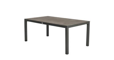Briga Dining tafel Trespa Top Forest Grey 240 x 100 cm Charcoal Frame Tierra Outdoor - Tierra outdoor