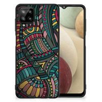 Samsung Galaxy A12 Back Case Aztec - thumbnail