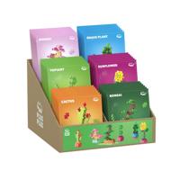 Plus Plus Plant packs - display (36 pcs) plus-plus flowers & plants (7494) - thumbnail