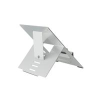 R-Go Riser Flexibel laptopstandaard, zilver - thumbnail