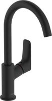 Hansgrohe Logis wastafelkraan 210 draaibare uitloop matzwart 71131670 - thumbnail