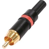 REAN NYS 373-2 RCA plug rood - thumbnail