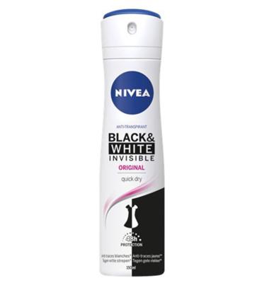 Deodorant invisible black & white spray original