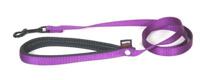Martin hondenriem nylon paars - thumbnail