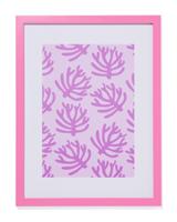 HEMA Fotolijst 30x40 Hout Roze (felroze) - thumbnail