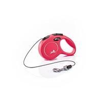 Flexi rollijn classic cord XS rood 3 meter - thumbnail