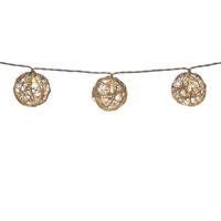 LED lichtsnoer Lifetime Zilverkleurig Kerstballen - thumbnail
