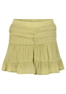 Skirt Izzy Crinkle Vis Greenolive