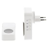 Witte draadloze deurbel met 36 melodieën, 150m bereik en 85dB... - thumbnail