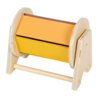 Small Foot - houten montessori draaiende trommel fsc - thumbnail