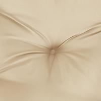 VidaXL Palletkussen 120x80x12 cm stof beige - thumbnail