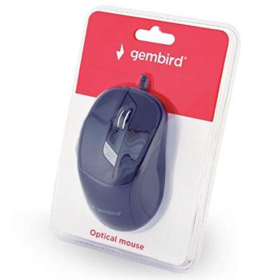 Gembird MUS-6B-01 muis Ambidextrous USB Type-A Optisch 1600 DPI Gembird MUS-6B-01 muis Ambidextrous USB Type-A Optisch 1600 DPI