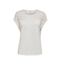 ONLY T-shirt ONLELVIRA wit - thumbnail