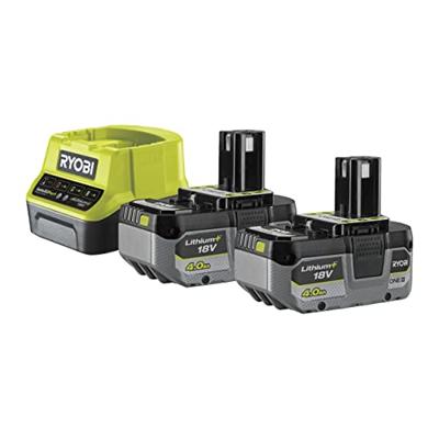 Ryobi RC18120-240X | 2 x 18V / 4.0Ah Lithium+ accu en lader 5133005092