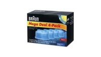 Braun 3-in-1 ShaverCare Reiniger 4 Pack Scheerapparaat Blauw - thumbnail