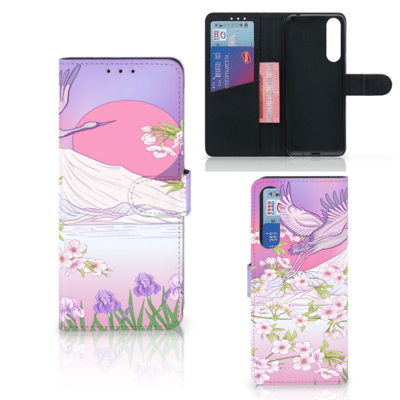 Sony Xperia 1 II | Telefoonhoesje | Met pasjeshouder | Bird Flying Sony Xperia 1 II | Telefoonhoesje | Met pasjeshouder | Bird Flying