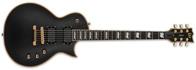 ESP LTD Deluxe EC-1000 EMG Vintage Black elektrische gitaar