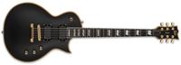 ESP LTD Deluxe EC-1000 EMG Vintage Black elektrische gitaar - thumbnail