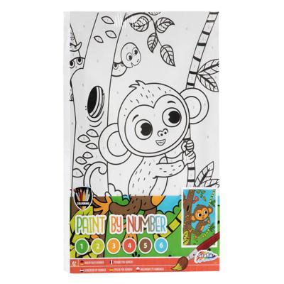 Creative Craft Group Schilderen op nummer - aapje