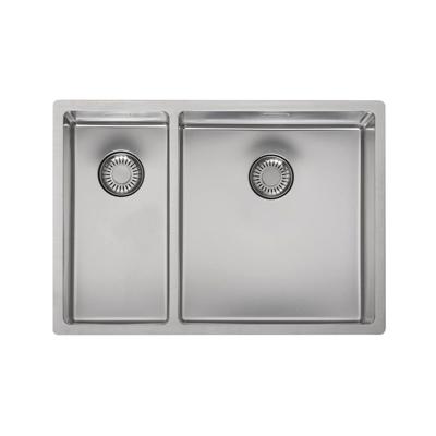 Reginox New Jersey 18 x 37+34 x 37 L lang spoelbak