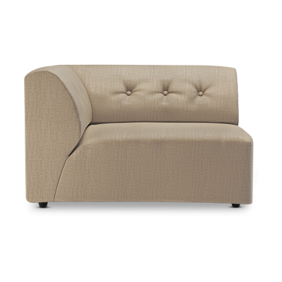 HKliving Vint bank left 1,5-seat Pure Earth HKliving Vint bank left 1,5-seat Pure Earth