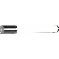 LED Wandlamp 8W Warm Wit 3000K IP44 Chroom - thumbnail