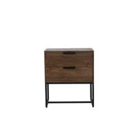 Light&living Kast 60x40x70 cm MEAVE hout mat donker bruin - thumbnail